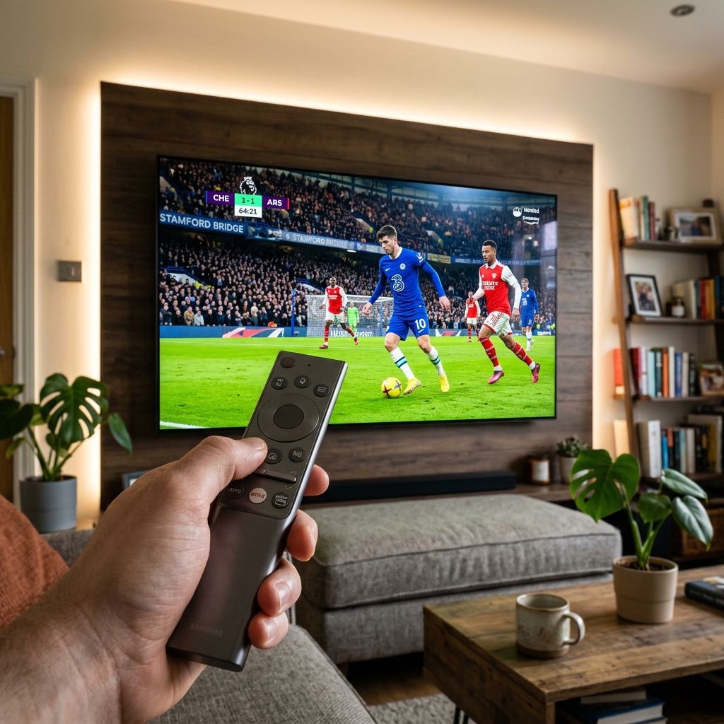 Sling TV 4K IPTV Streaming Interface